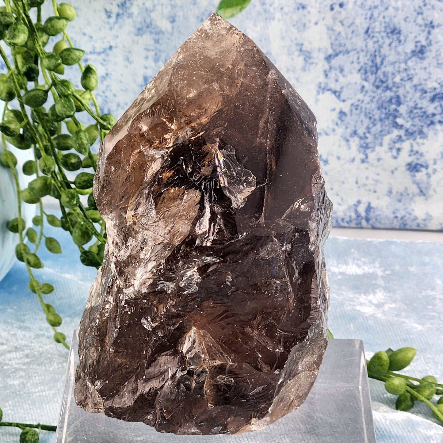 Elestial Smokey Quartz