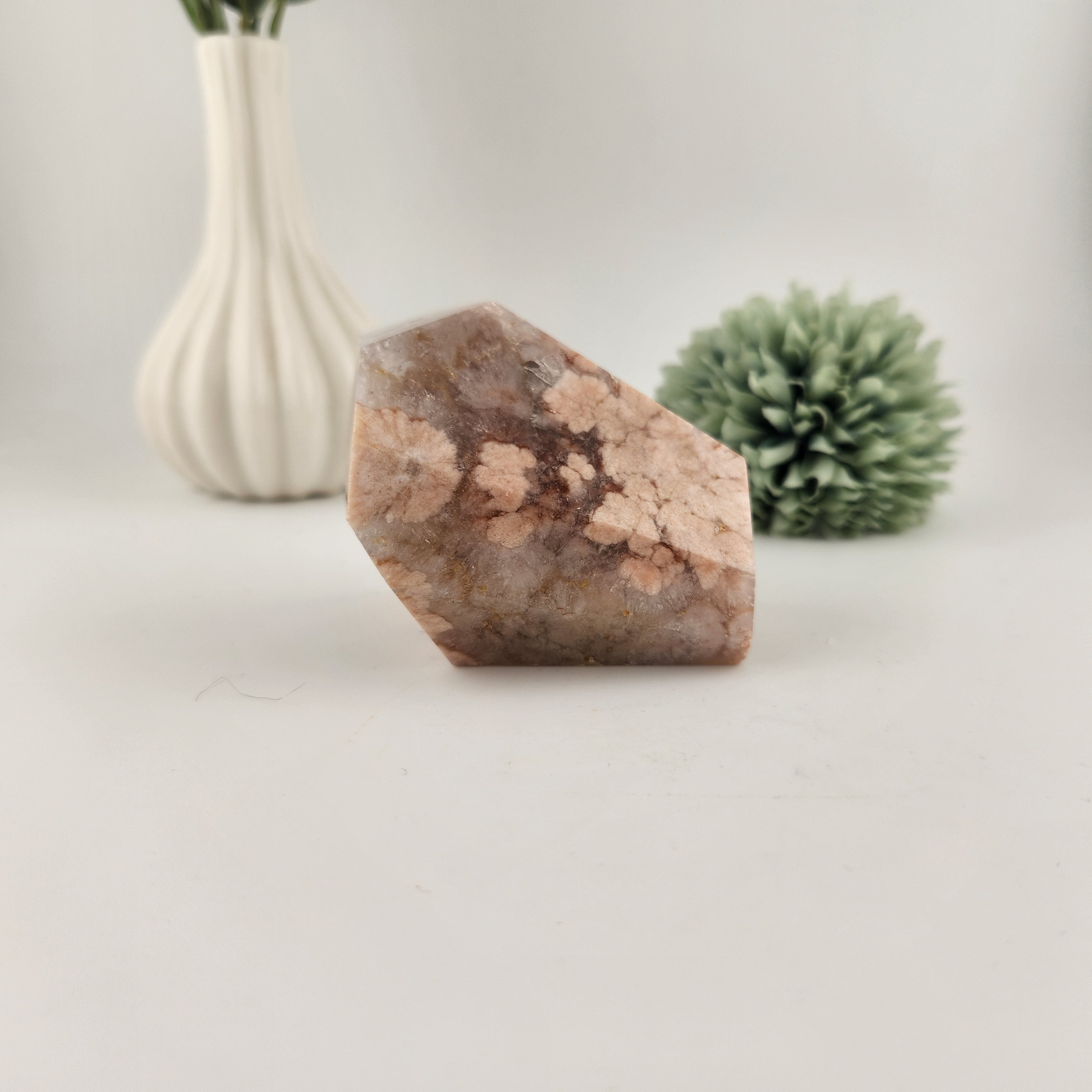 Purple + Pink Flower Agate Freeform