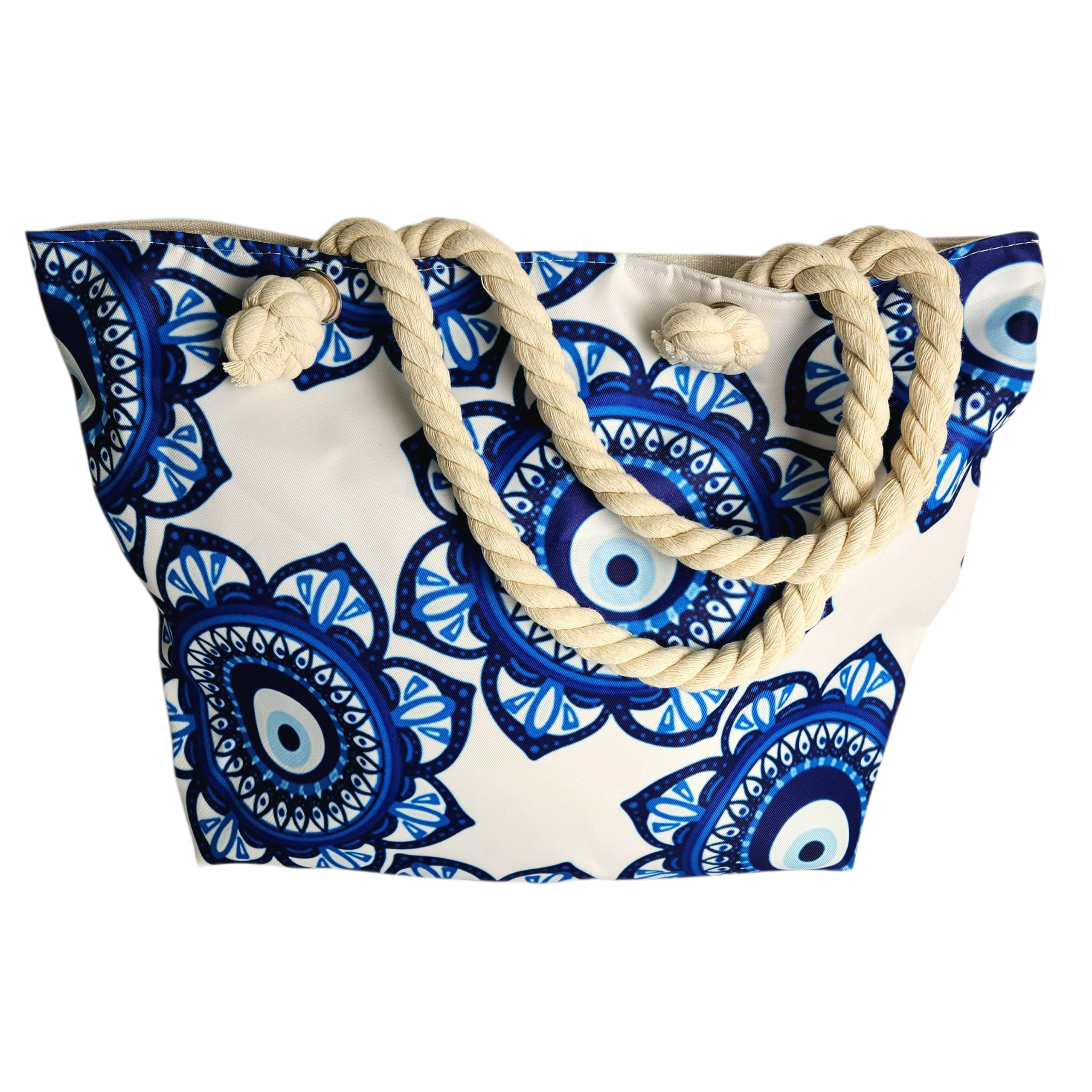 Evil Eye Beach Bag