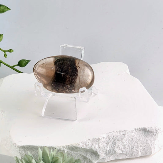 Smokey Quartz Crystal Tumble Magnet